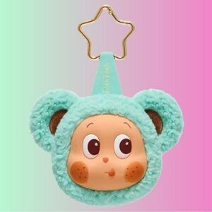 NIB Pop Mart Twinkle Twinkle Savor the Moment Series Sea Salt Bear Earphone Case